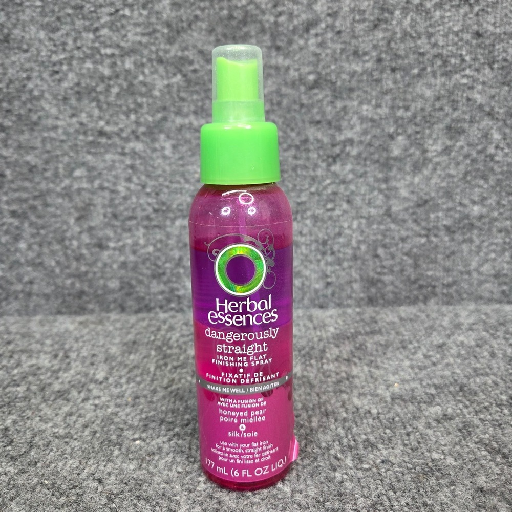 Herbal Essences Dangerously Straight Iron Me Flat Finishing Spray Pear 6 oz 80%